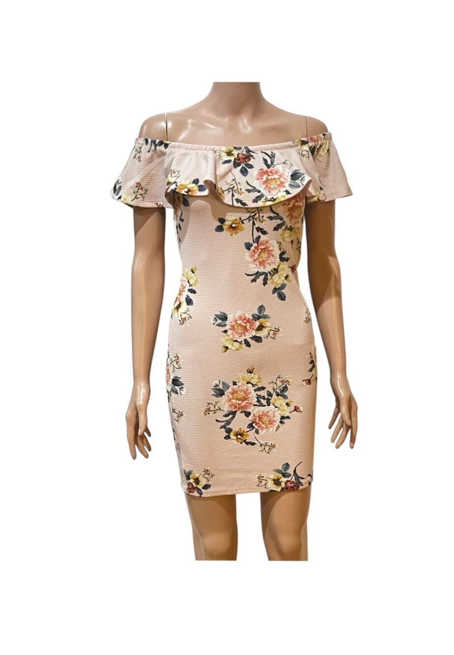 Iris Women’s Dress Off Shoulder Small